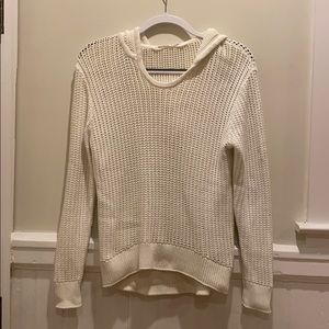 athleta knitted hoodie